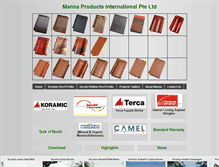 Tablet Screenshot of manna.com.sg