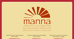 Desktop Screenshot of manna.sk