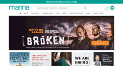 Desktop Screenshot of manna.co.nz