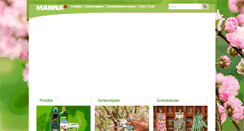 Desktop Screenshot of manna.de